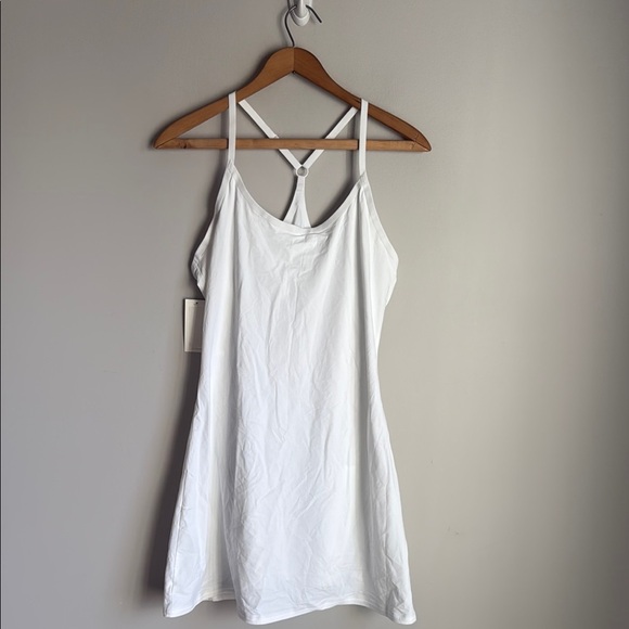 NEW Outdoor Voices Exercise Dress, white Medium - Picture 2 of 14